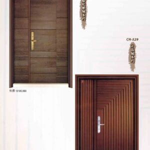 風格化映鋼木門 阡陌鋼木門 CH-528 風格化映鋼木門 CH-529 阡陌鋼木門